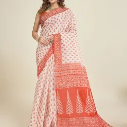 SHANVIKA Floral Pure Cotton Saree-image-69