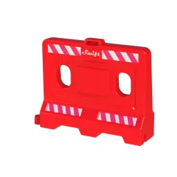 Swift Technoplast L Shape Road Safety Barricade Red Plastic 1 m Length, RSB-1ML (1035)-image-59