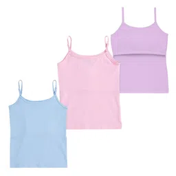 You Got Plan B Girls Pack Of 3 Camisoles-picture-45