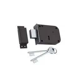 Duke 100 mm Alloy Steel Black Finish Door Lock DL2012-picture-34