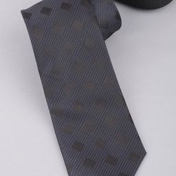 Alvaro Castagnino Men Woven Design Skinny Tie-picture-1