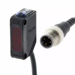 Omron E3Z Photoelectric Sensor with Built-in Amplifier 100 mm Sensing Distance NPN, E3Z-D62-M1J 0.3M OMS-27