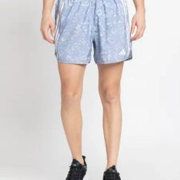 ADIDAS Blue OTR E AOP Printed Regular Fit Shorts-3