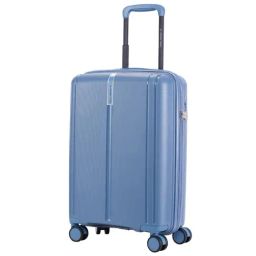 Nasher Miles The Line Hard-Sided Polypropylene Cabin Luggage Dark Blue 20 inch |55cm Trolley Bag-image-92
