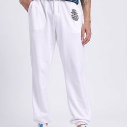 glitchez Men Avengers Typography Print Mid-Rise Relaxed Fit Pure Cotton Joggers-image-65