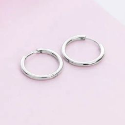 Zavya 92.5 Sterling Silver Earrings in Rhodium-Plating for Women-image-97