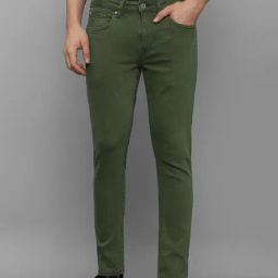 Louis Philippe Jeans Green Regular Fit Jeans-image-15