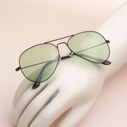 Ted Smith Unisex Aviator Sunglasses with Polarised Lens-22