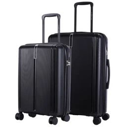 Nasher Miles The Line Hard-Sided Polypropylene Luggage Set of 2 Black Trolley Bags (55 & 65 cm)-image-65