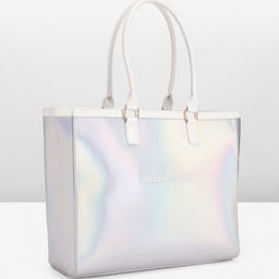 Allen Solly Solid Iridescent Structured Shoulder Bag image 5