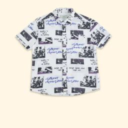 Pantaloons Baby Kids White Cotton Printed Shirt-image-68