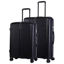 Nasher Miles The Line Hard-Sided Polypropylene Luggage Set of 2 Black Trolley Bags (65 & 75 cm)-image-70