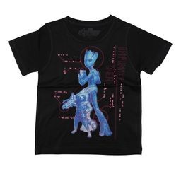 Marvel by Wear Your Mind Boys Black Printed Round Neck T-shirt-image-130
