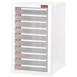 AS ONE Robust Letter Case A4 Series Shallow Steel, A4-110P-picture-25