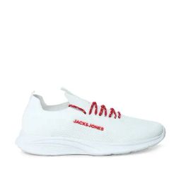 Jack & Jones Men's None White Running Shoes-picture-4