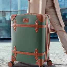 THE CLOWNFISH Vintage Series Hard Sided Cabin Trolley Bag-image-95