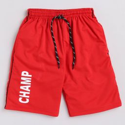 TOONYPORT Champ Placement Printed Shorts - Red-image-25