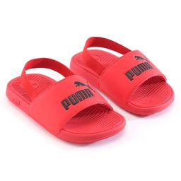 PUMA Back Strap Closure Flip Flop - For All Time Red & Black-image-1