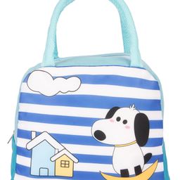 Butterthief  Striped Teddy Insulated Leak Proof Lunch Box Bag for School Kids - Color May Vary-image-41