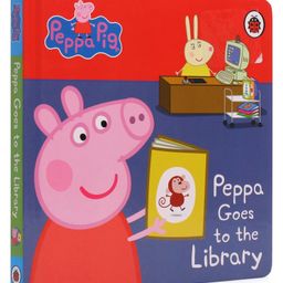 Peppa Pig Peppa Goes to the Library My First Story Book - English-56