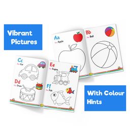 pinwheel books My First Pre School Colouring Books, Alphabet, Numbers, Space, Unicorns & more, Set of 16 Books - English image 2