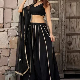 LABEL ADITI HUNDIA Ready to Wear Lehenga & Blouse With Dupatta-picture-50