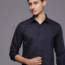 Allen Solly Pure Cotton Classic Fit Printed Casual Shirt-image-27