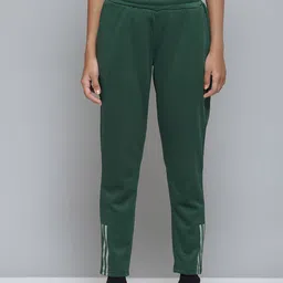 Alcis Women Teal Green Solid Track Pants-image-5