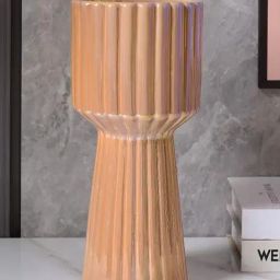 Art Street Basic Orange Ceramic Vases-27