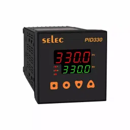 Selec 96x96 mm PID Controller Panel Mount, PID330-2-0-01-34