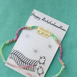 BeAbhika Bhabhi Kamaal Quirky Rakhi with Roli Chawal Capsules & Card-image-19