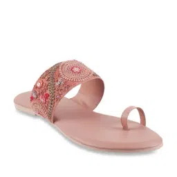 Metro Women's Peach Toe Ring Sandals-image-29