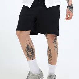 glitchez Men Relaxed Fit Mid-Rise Shorts-picture-46