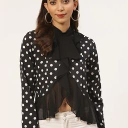 DODO & MOA Black Printed Top-image-50