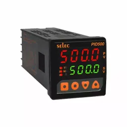 Selec 48x48 mm PID Controller Panel Mount, PID500-1-0-01-26