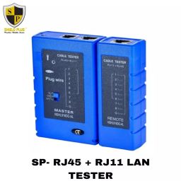 Shield Plus RJ45 + RJ11 LAN Cable Tester with Led Display image 2