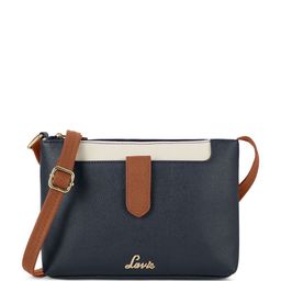 Lavie Colourblocked Oversized Structured Sling Bag-image-59