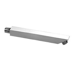 CLINTON Luxuary Sqaure Shower Arm with Wall Flange Stainless Steel 228.6 mm(9 Inch)-image-73