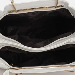 French Connection Structured Handheld Bag with Detachable Sling Strap image 5