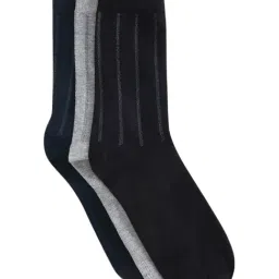 Byford by Pantaloons Multicolor Solid Socks - Pack of 3-picture-24