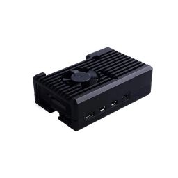 Raspberry Pi 4 Armor Case, Passive Aluminum Alloy Case With Cooling Fan For Raspberry Pi 4 Model B (3510 Fan)- RS2654Raspberry Pi 4 Armor Case, Passive Aluminum Alloy Case With Cooling Fan For Raspberry Pi 4 Model B (3510 Fan)- RS2654 image 2