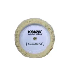 Kovax Wool Buffing Pads 76.2 mm Woolen Cream Round Shape 4 Ply, Wool Pad 3" (Pack of 200 Pcs)-41