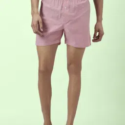Ajile by Pantaloons Red Cotton Regular Fit Striped Boxers-image-99