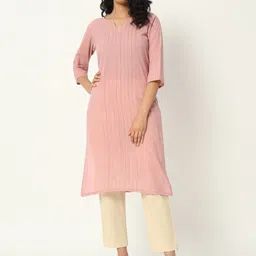 SKYTICK Cotton Notch Neck Straight Kurta-picture-37