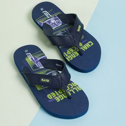 Fame Forever by Lifestyle Boys Printed Rubber Thong Flip-Flops-56