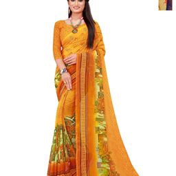 Moda Rapido Set Of 2 Ethnic Motifs Printed Pure Georgette Saree-picture-45