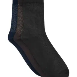 Byford by Pantaloons Multicolor Solid Socks - Pack of 3-picture-25