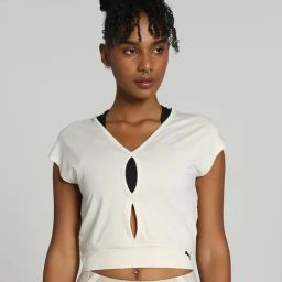 Puma Off-White Sports Crop Tee-image-13