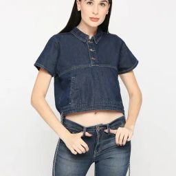 Spykar Dark Blue Regular Fit T-Shirt-picture-10
