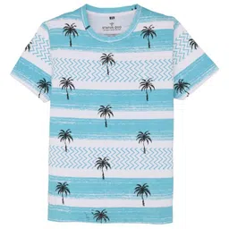 Status Quo Boys Printed Bohemian T-shirt-image-90